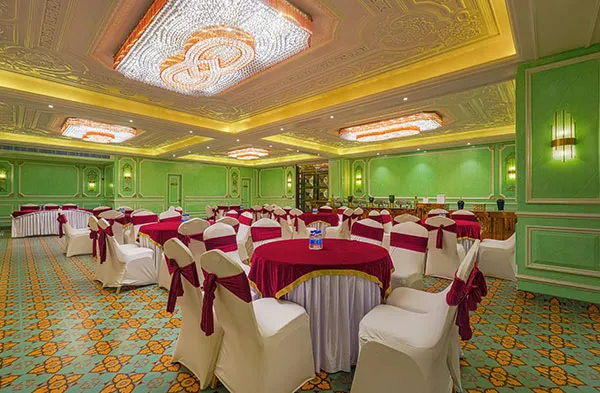 Sanskruti Hall banquet venue at Villasita Resort, Kasauli