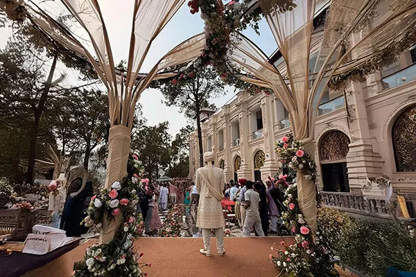 Wedding venue at Villasita Resort, Kasauli